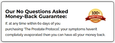 The Prostate Protocol Money Back Gurantee